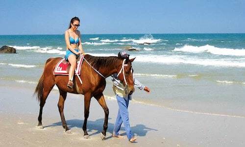 Horse Riding on the Beach